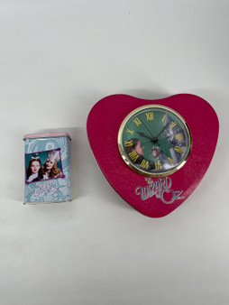 The Wizard of Oz- Vandor -Tin Man Heart Tin and Dorthy Mini Tin