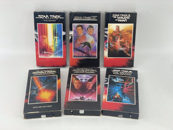 Star Trek VHS Movie Collection - I through VI