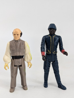 Vintage Kenner Lobot and Bespin Guard (Black) - 1980