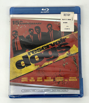 Reservoir Dogs Blu Ray 1992 15th Anniversary Edition New & Sealed