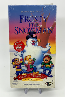 Vintage Christmas Broadway Video Presents Frosty the Snowman VHS