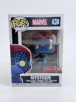 Funko Pop! Marvel: Mystique #638 (Metallic) Bobble-head Target Exclusive