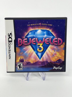 Bejeweled 3 Nintendo DS Game Cartridge w/ Original Case & Manuals