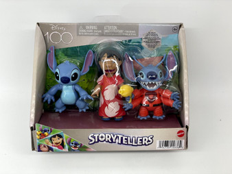 Storytellers Disney 100 Finding Ohana 3 Figure Pack Lilo & Stitch Movie New