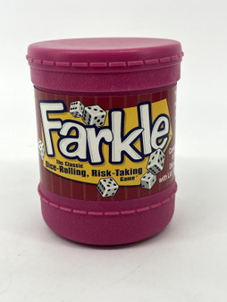 Farkle Purple Cup Classic Dice-Rolling Risk-Taking Game 2008