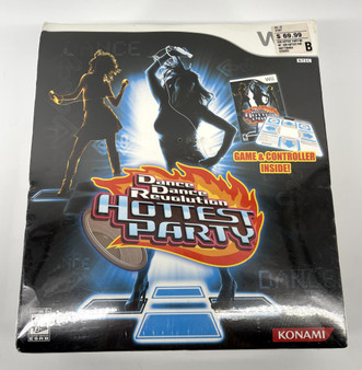 DDR Hottest Party Wii Bundle with Dance Pad Mat SEALED