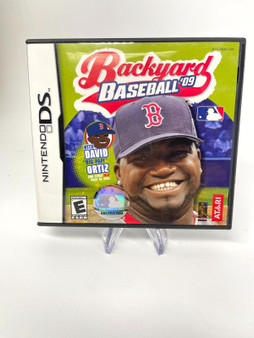 Backyard Baseball '09 Nintendo DS Cartridge in Case - Authentic, Works!