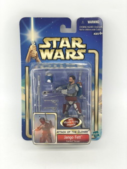 Star Wars: Attack of the Clones - Jango Fett Action Figure Kamino Escape Jetpack