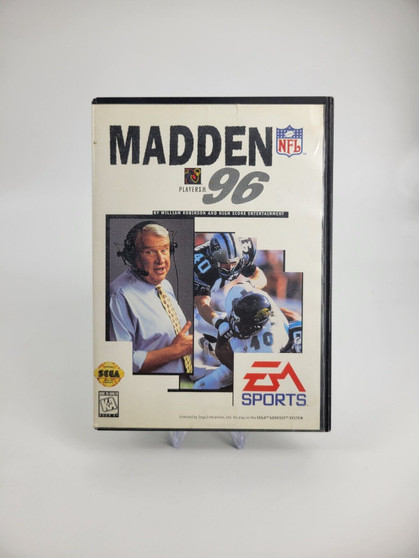 Madden NFL '96 (Sega Genesis, 1995) Complete in box | Tested