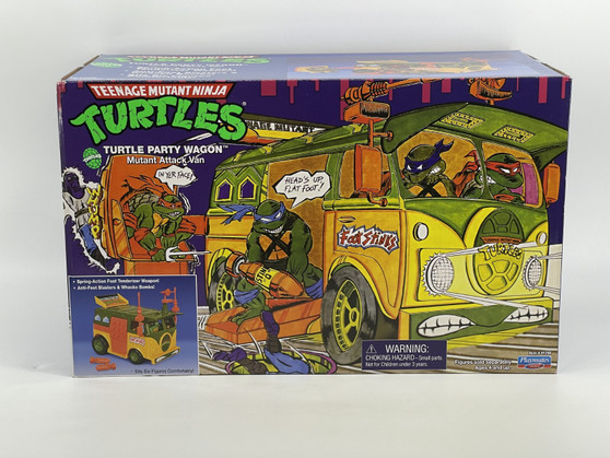Teenage Mutant Ninja Turtles Party Wagon Mutant Attack Van (Playmates) Sealed