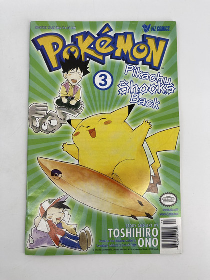 Pokemon “Pikachu Shocks Back”, Part Two No. 3 2nd Printing, June 1999