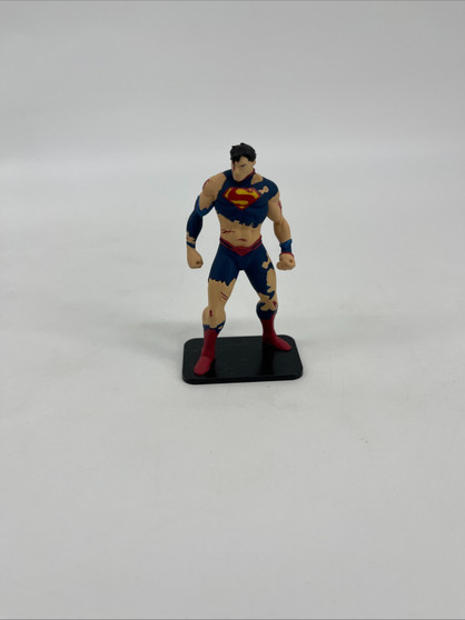 DC COMICS: Death of Superman Battered Bloody Man of Steel 4" Promotional Figure