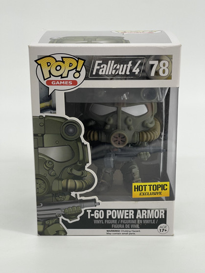 Funko Pop! Games: Fallout 4 - T-60 Power Armor #78 Hot Topic Exclusive