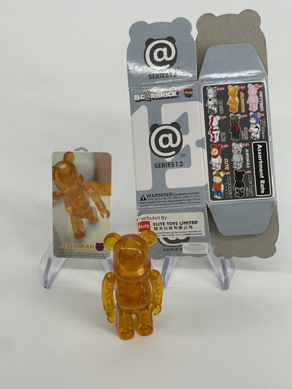Bearbrick JellyBean Series 13 2006 (Be@rbrick) - Clear Orange