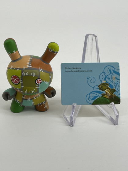 Kidrobot Dunny Los Angeles: Patchwork - Blaine Fontana Designer  3” Figure