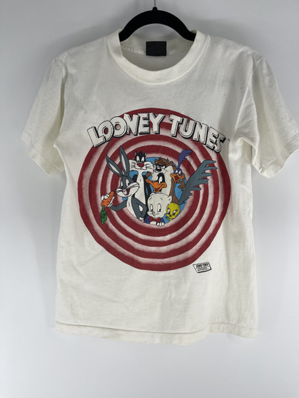 Vintage Looney Tunes Shirt Mens Small: That's All Folks Graphic Tee