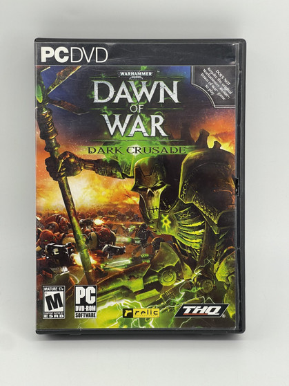 Warhammer 40,000: Dawn of War - Dark Crusade (PC Game, 2006) Used, Complete