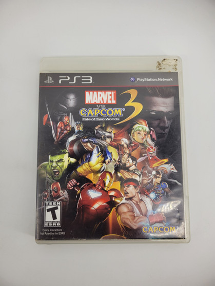 Marvel vs. Capcom 3: Fate of Two Worlds (PlayStation 3, 2011)Complete | Tested