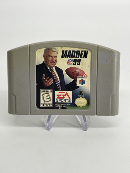 Madden NFL 99 (Nintendo 64, 1998) Cart Only, Used | Tested