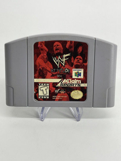 WWF Attitude (Nintendo 64, 1999) Cart Only, Used | Tested