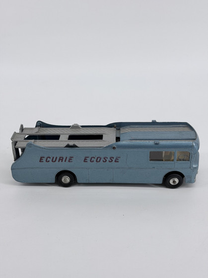 Vintage Corgi Toys 1127 Ecurie Ecosse Racing Car Transporter Blue Diecast 1:43