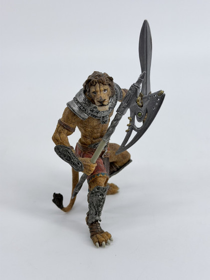 2007 Papo Fantasy Mutant Lion Warrior 4" Figure