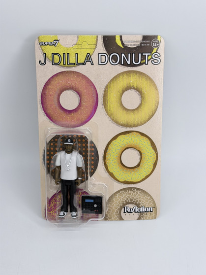 Super7 ReAction+ Action Figure: J Dilla Donuts