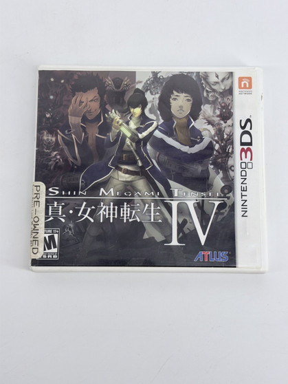 Shin Megami Tensei IV Nintendo 3DS 2013 | No Manual