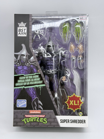 Glow-In-The-Dark Super Shredder XL Figure - SDCC 2023 BST AXN The Loyal Subjects