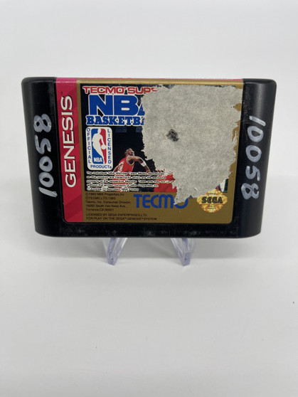 Tecmo Super NBA Basketball (Sega Genesis, 1993) Cart Only | Tested