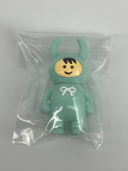 Pajama Kids UAMOU Sofubi Vinyl Figure Rare 2.8in - Teal
