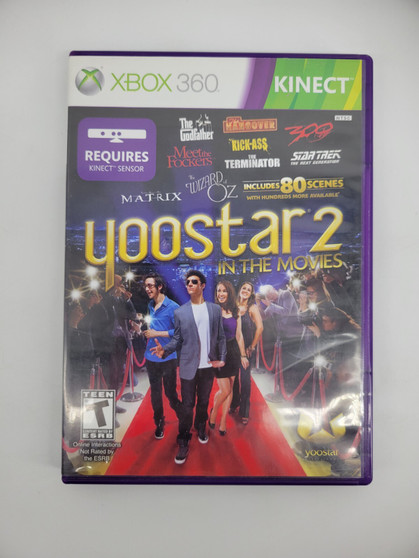Yoostar 2: In the Movies (Microsoft Xbox 360, Kinect) Complete, Used | Tested