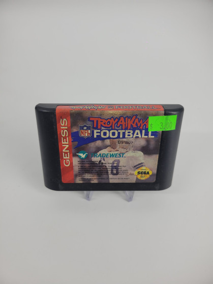 Troy Aikman NFL Football (Sega Genesis, 1994) Cart Only | Tested