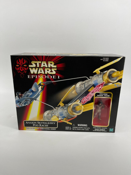 1998 Hasbro Star Wars Episode 1 Anakin Skywalkers Pod Racer w/ Exclusive Figure