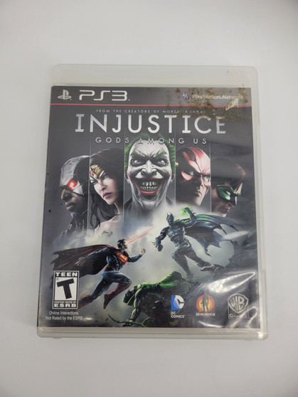Injustice: Gods Among Us (Sony PlayStation 3 PS3) Complete, Used | Tested