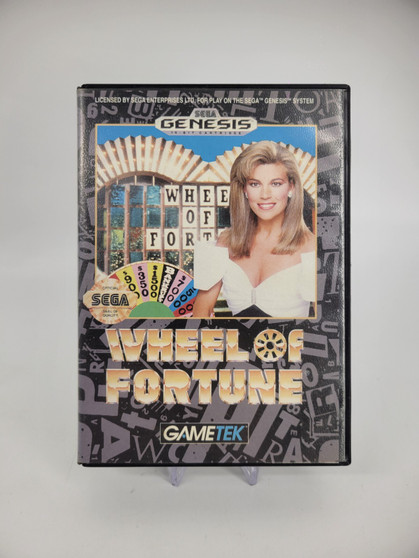Wheel of Fortune (Sega Genesis, 1992) Complete in box | Tested
