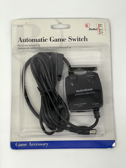 Radio Shack Automatic Game Switch Nintendo 64 NIB