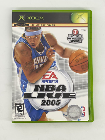 NBA Live 2005 (Microsoft Xbox) Complete, Used | Tested