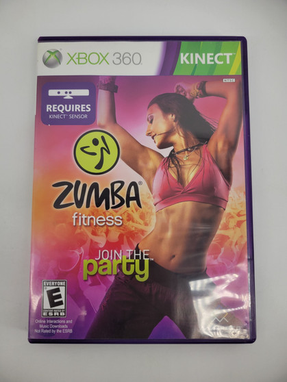 Zumba Fitness (Microsoft Xbox 360, Kinect) Complete, Used | Tested
