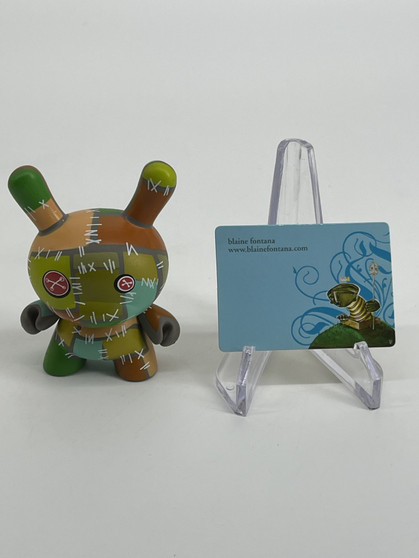 Kidrobot Dunny Los Angeles: Patchwork - Blaine Fontana Designer  3” Figure