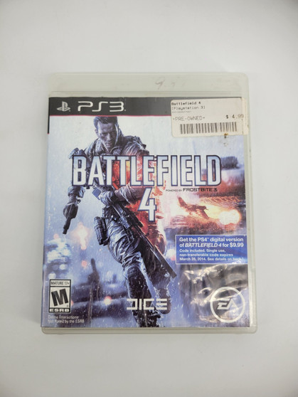 Battlefield 4 (Sony PlayStation 3, 2013) Complete, Used | Tested