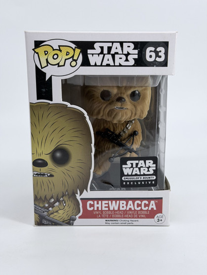 Funko Pop! Star Wars Smuggler's Bounty: Chewbacca #63 Exclusive Vinyl Figure