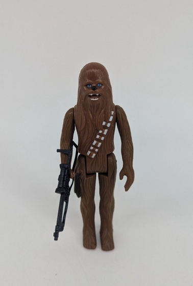 Kenner Star Wars 1977 Figure-Chewbacca Hong Kong-Light Eyes-Loose & Complete