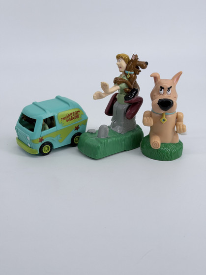 Vintage Scooby Doo Shaggy Toy Hanna-Barbera  1996 Burger King Lot of 3