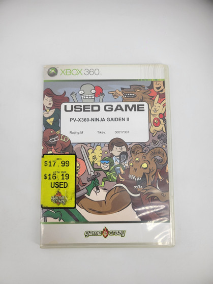Ninja Gaiden 2 (Microsoft Xbox 360) Disc only! Used | Tested