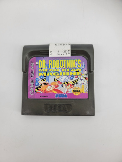 Dr. Robotnik's Mean Bean Machine (Sega Game Gear) Cartridge Only | Used
