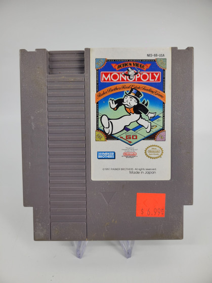 Monopoly(Nintendo NES, 1991) Cart Only | Tested