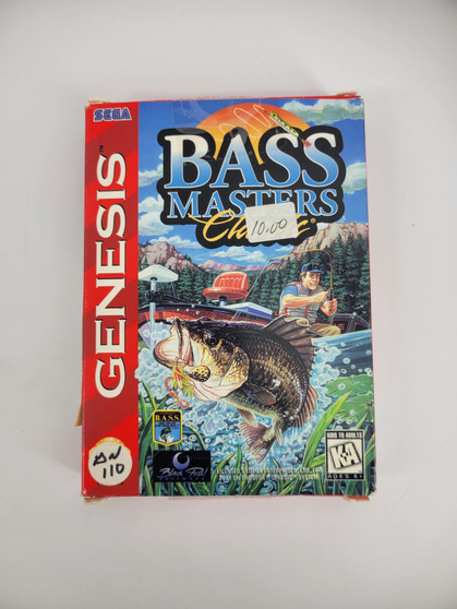 Bass Masters Classic (Sega Genesis, 1995) Complete in box | Tested