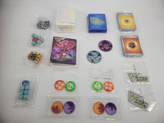 Pokemon TCG Accessory Lot: Deck holder, Mini Binder, Sleeves, and more...