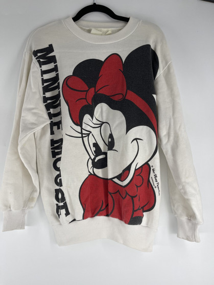 Vintage Disney Minnie Mouse 2 Sided Sweatshirt